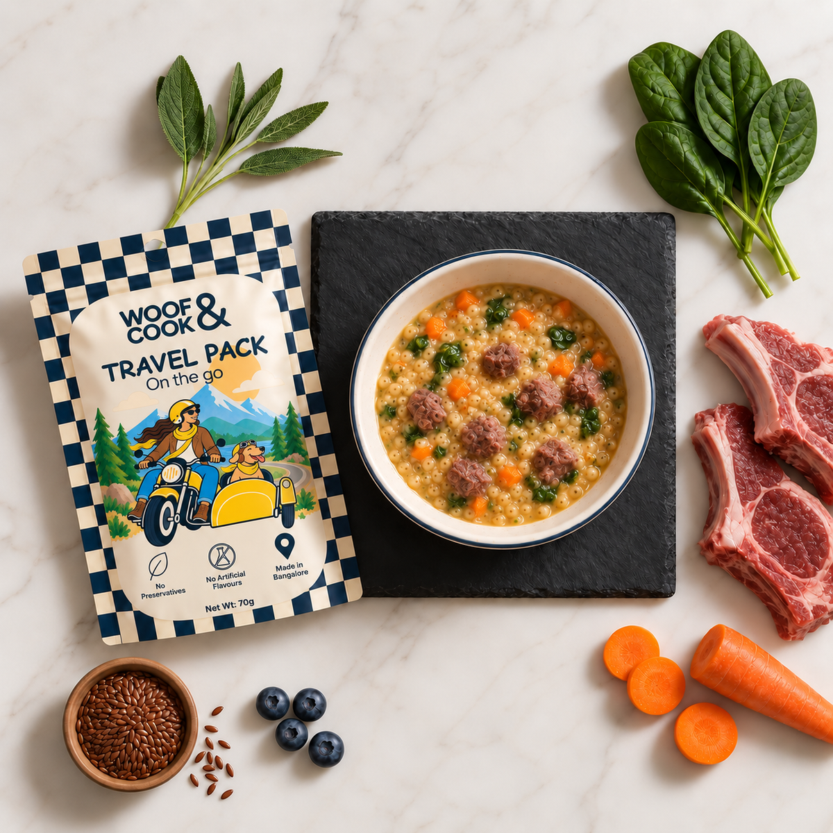 Baa On The Go (Mutton, Veggies & Superfoods)