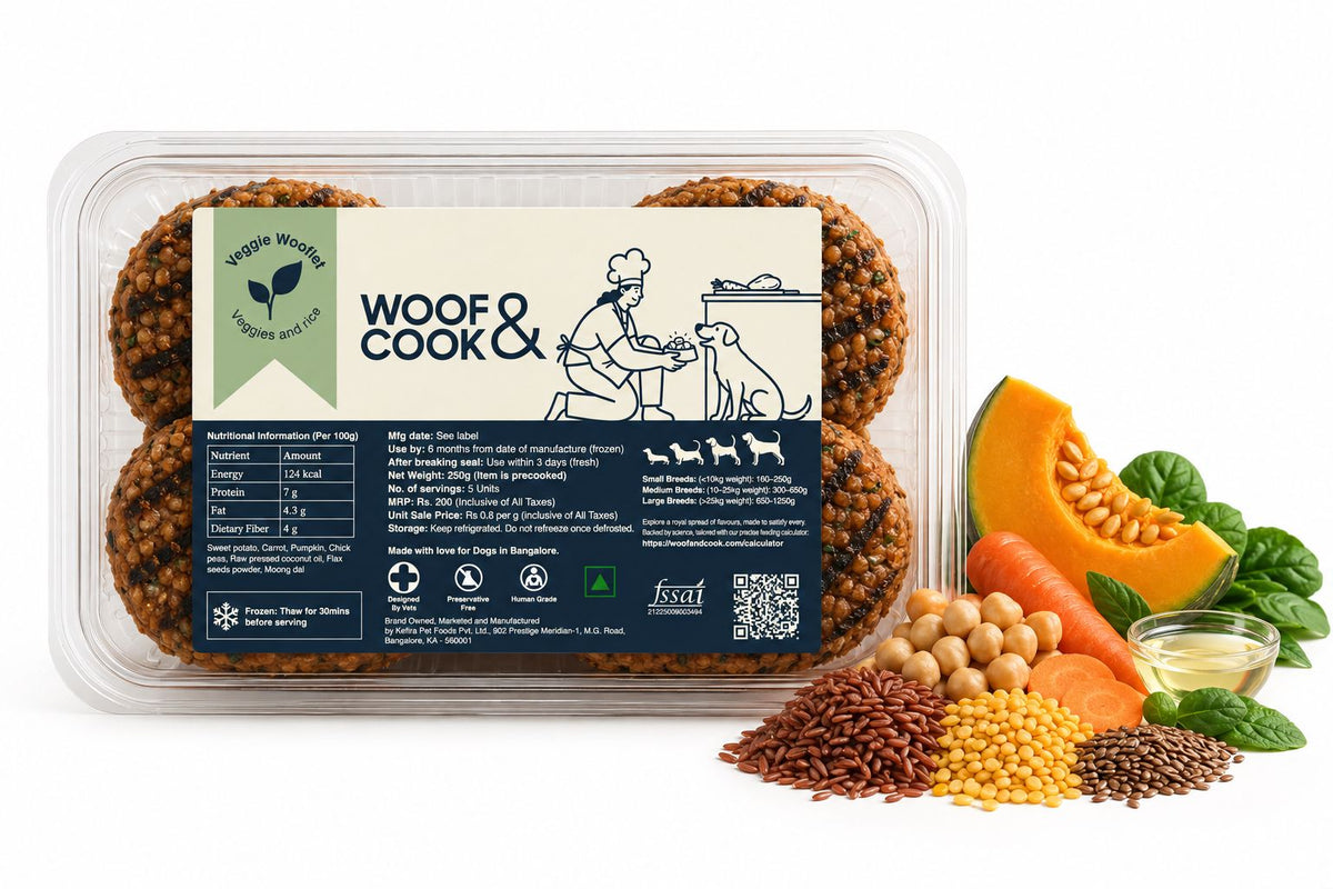 Veggie Wooflet (Frozen Veg Cutlet)